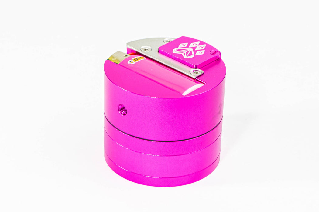 Combo Crusher 6-in-1 Herb Grinder Hand Pipe - Pink