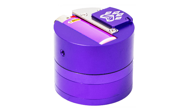 Combo Crusher 6-in-1 Herb Grinder Hand Pipe - Purple