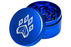 Wolf Traditional 4-Piece Herb Grinder - Blue
