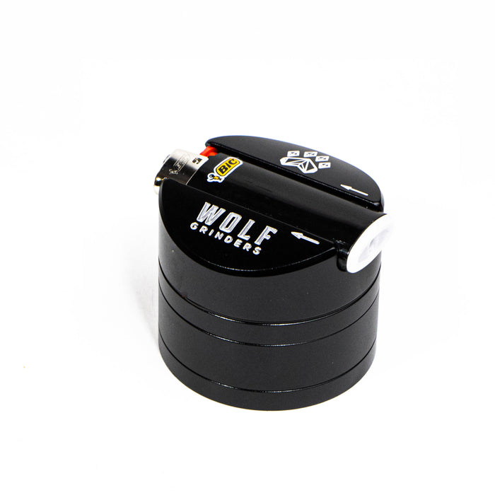 Wolf Bic 4-Piece Herb Grinder