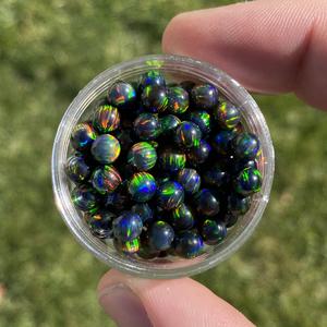 Ruby Pearl Co. Black Rainbow Opal Terp Pearl 5mm