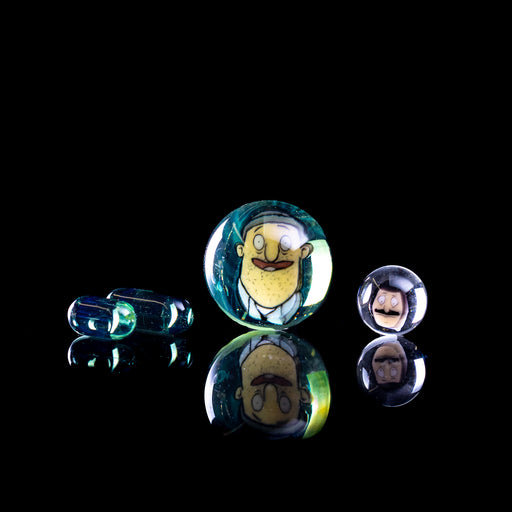 Keys Glass - 4pc Slurper Set #2