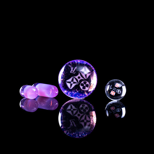 Keys Glass - 4pc Slurper Set #8