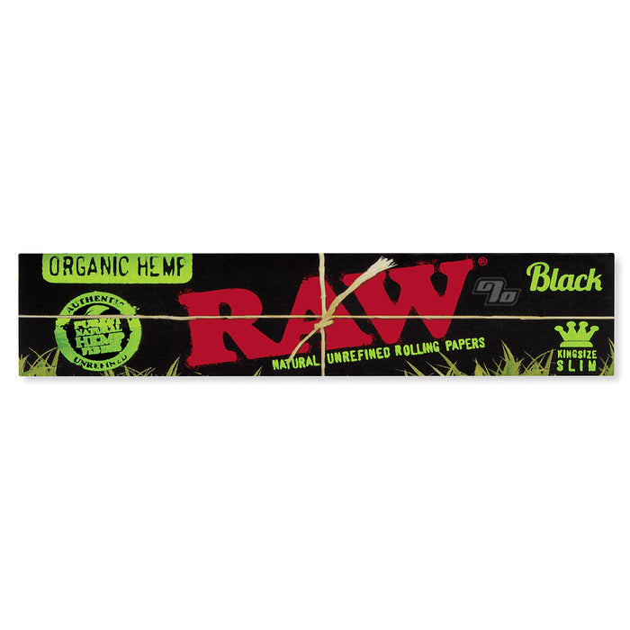Raw Black organic hemp KING