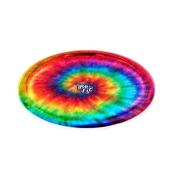 Be Lit Round Rolling Trays